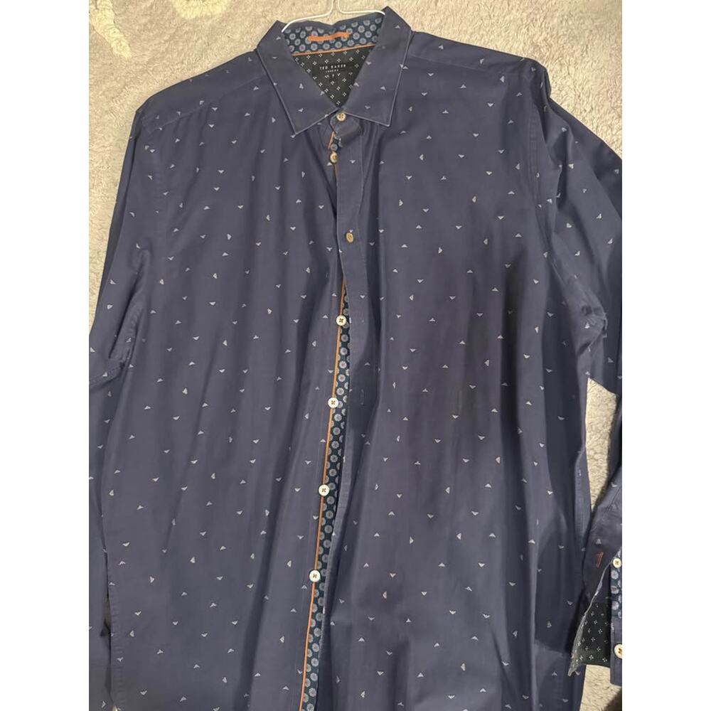Ted baker men’s dress shirt size XL, size 7